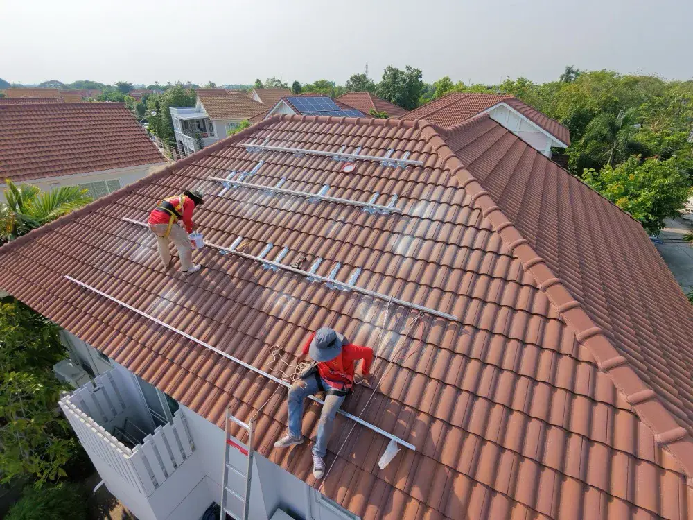 GMT Smart Energy บรรยากาศติดตั้งโซลาร์เซลล์ ภาพที่ 14